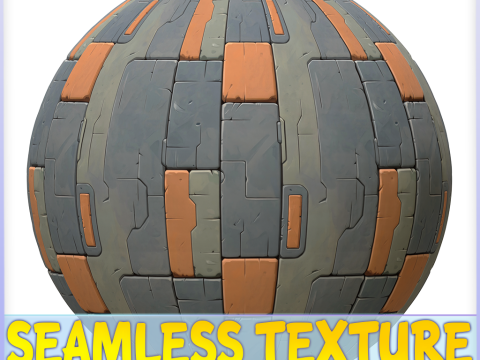 SciFi Seamless Texture CG Textures