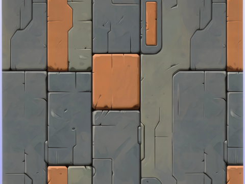 SciFi Seamless Texture CG テクスチャ
