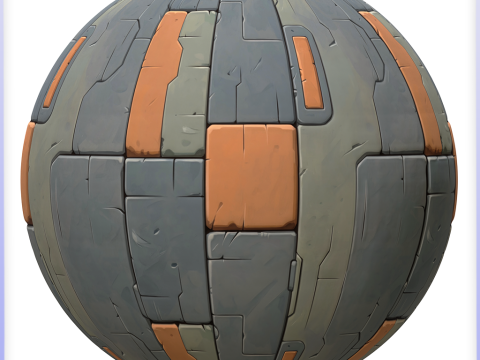 SciFi Seamless Texture CG テクスチャ