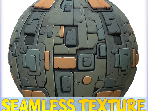 SciFi Seamless Texture CG Texturen