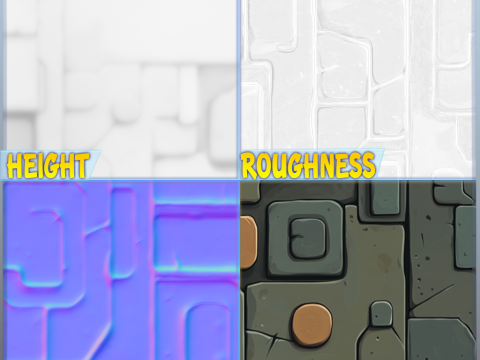 SciFi Seamless Texture CG Textures