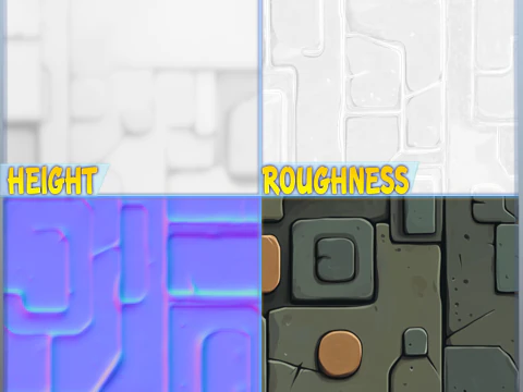 공상 과학 원활한 텍스처 CG 텍스쳐