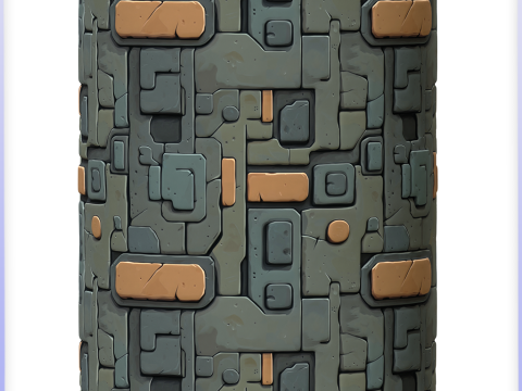 SciFi Seamless Texture CG Textures