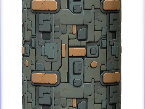 공상 과학 원활한 텍스처 CG 텍스쳐