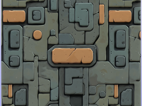 SciFi Seamless Texture CG Textures