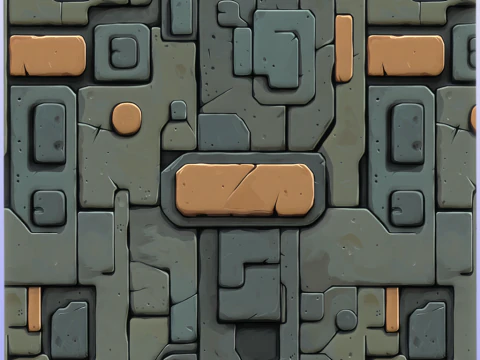 공상 과학 원활한 텍스처 CG 텍스쳐