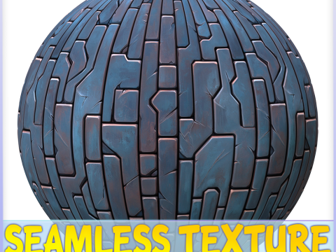 SciFi Seamless Texture Tekstur CG