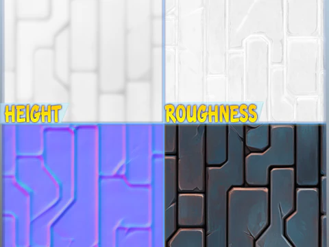 Texture transparente de science-fiction CG Textures