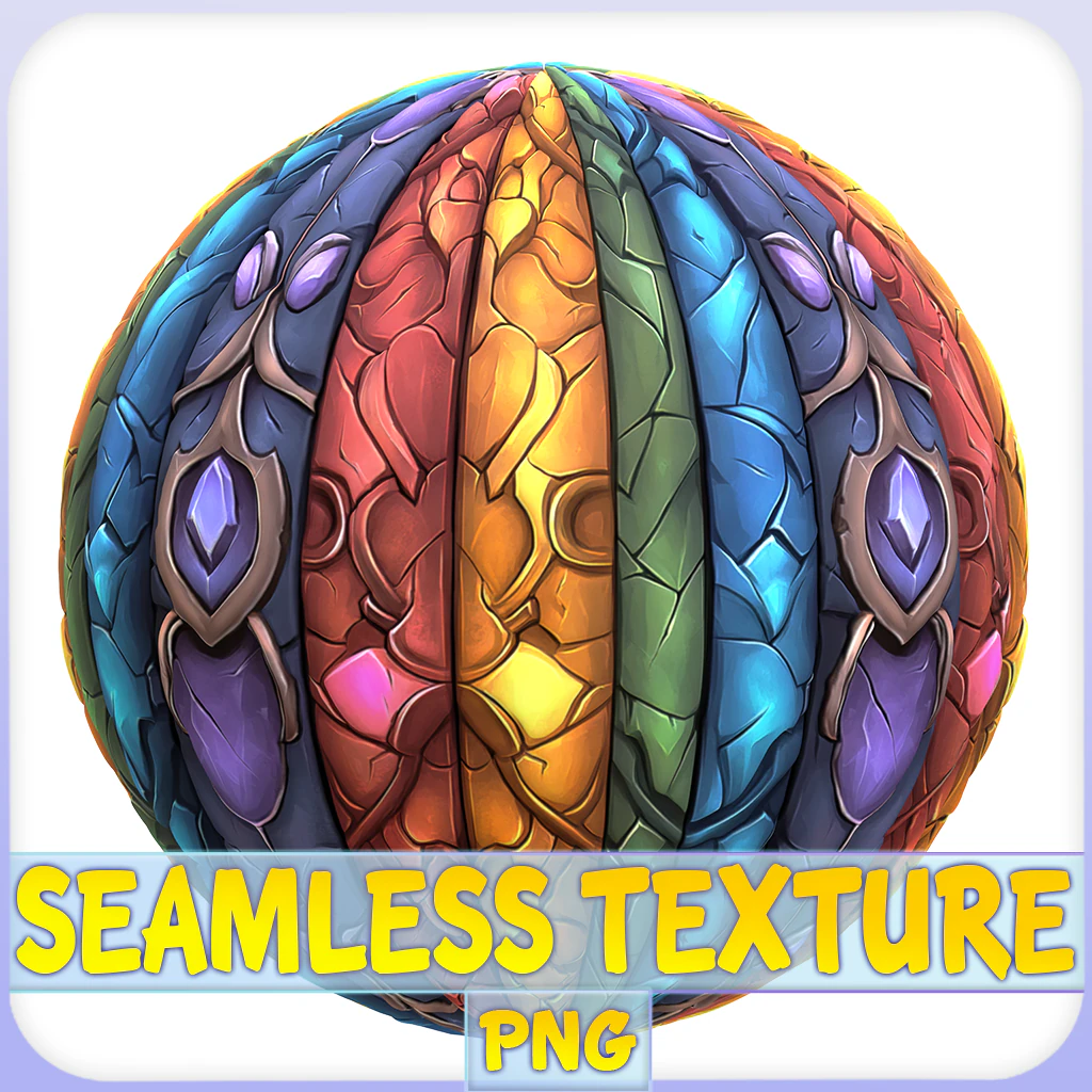 Stained Glass Seamless Texture CG Textures .c4d .max .obj .3ds .fbx .stl .blend