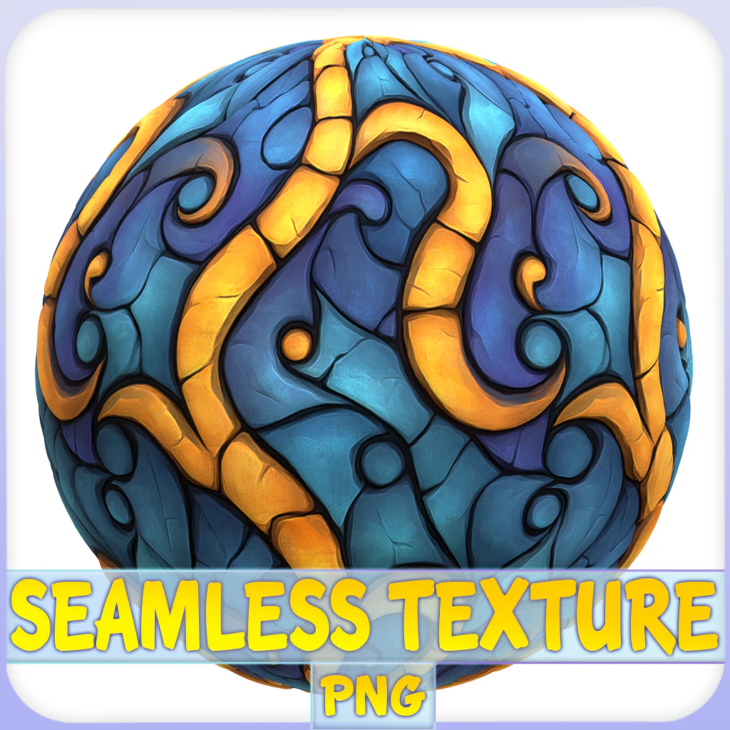 Stained Glass Seamless Texture CG Textures .c4d .max .obj .3ds .fbx .stl .blend
