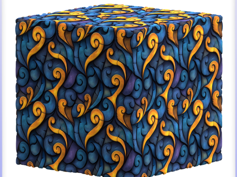 Stained Glass Seamless Texture CG टेक्स्चर्स