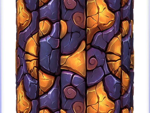 Stained Glass Seamless Texture CG Dokuları