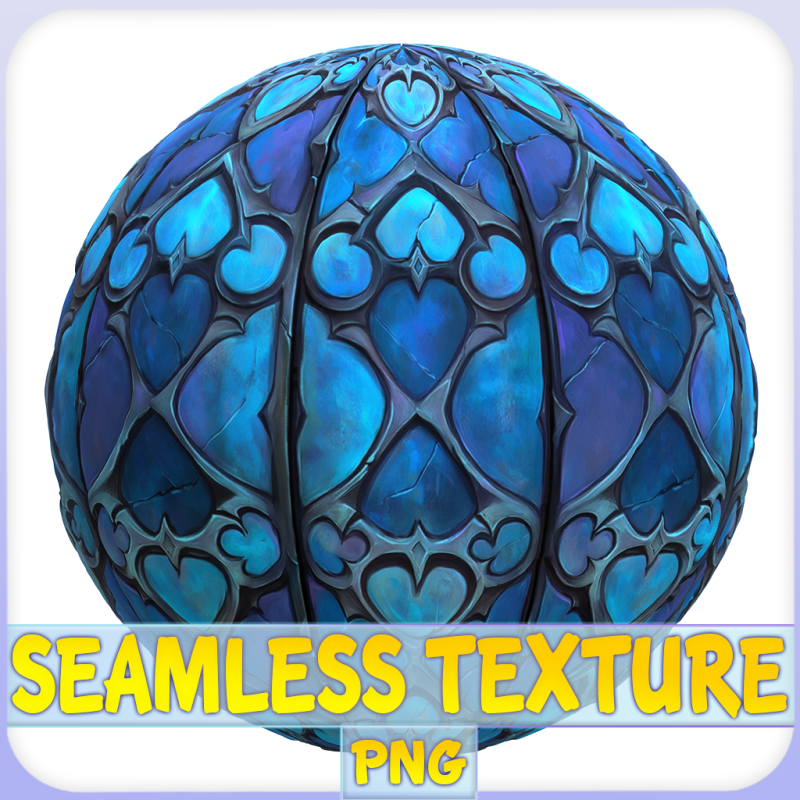 Stained Glass Seamless Texture CG 텍스쳐 .c4d .max .obj .3ds .fbx .stl .blend 