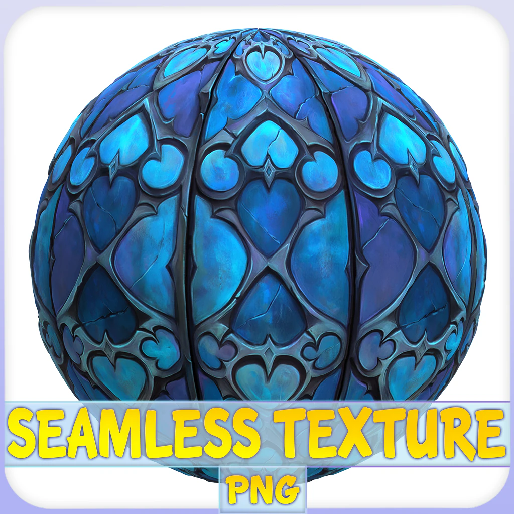 Stained Glass Seamless Texture CG Textures .c4d .max .obj .3ds .fbx .stl .blend