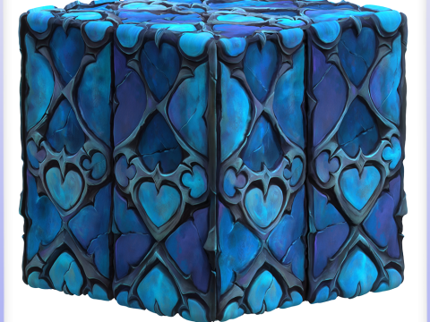 Stained Glass Seamless Texture CG 텍스쳐