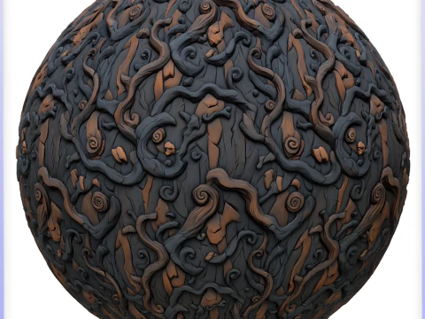 Texture transparente extraterrestre stylis&eacute;e CG Textures