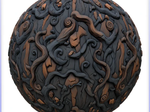 Texture transparente extraterrestre stylis&eacute;e CG Textures