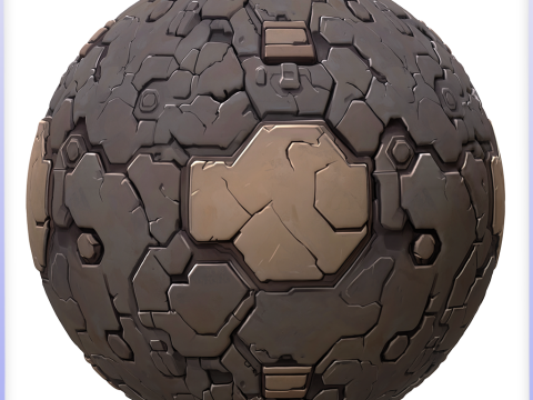 Stylized Alien Seamless Texture CG Dokuları
