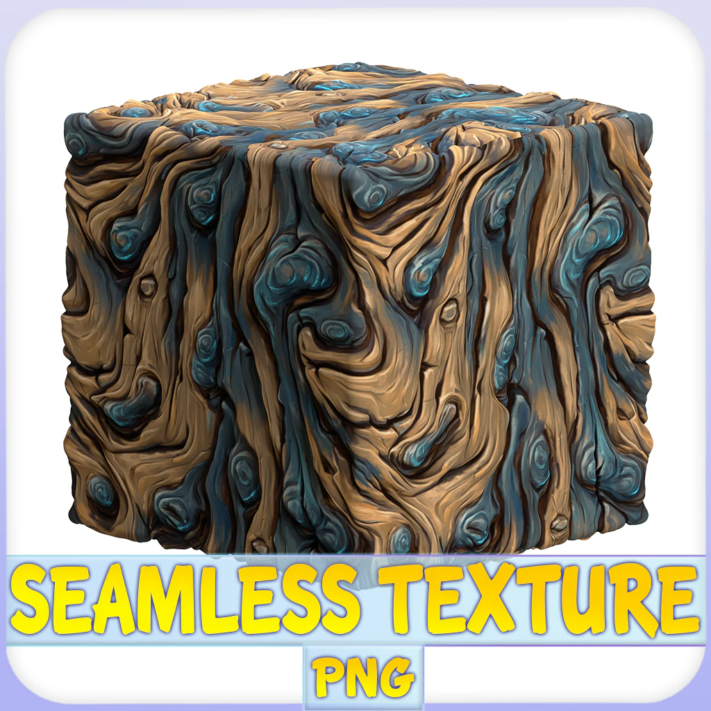 Stylized Alien Seamless Texture CG Textures .c4d .max .obj .3ds .fbx .stl .blend 