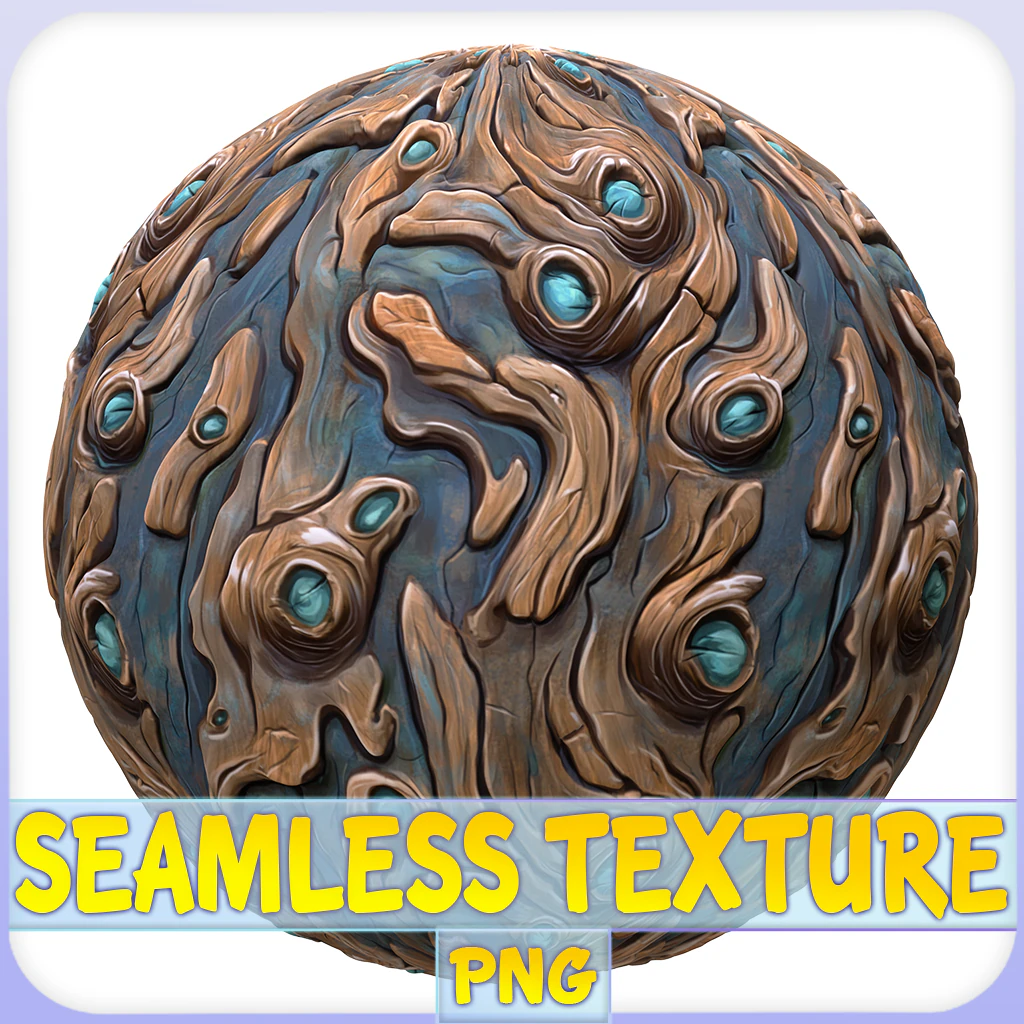 Texture transparente extraterrestre stylis&eacute;e CG Textures .c4d .max .obj .3ds .fbx .stl .blend 
