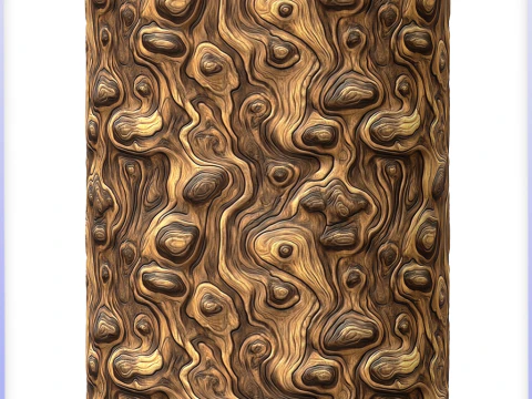 Stylized Alien Seamless Texture CG Textures
