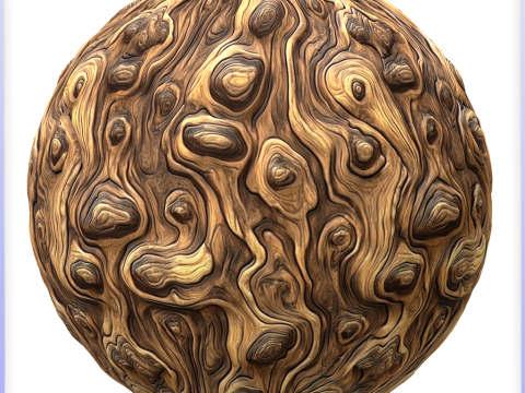 Stylized Alien Seamless Texture CG Dokuları
