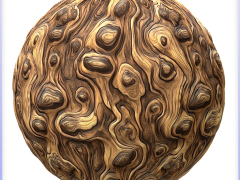 Stylized Alien Seamless Texture CG Textures