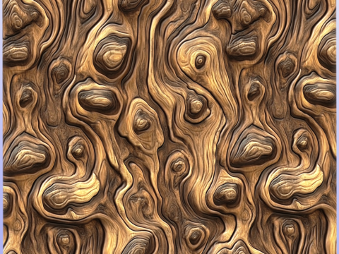 Stylized Alien Seamless Texture CG Dokuları