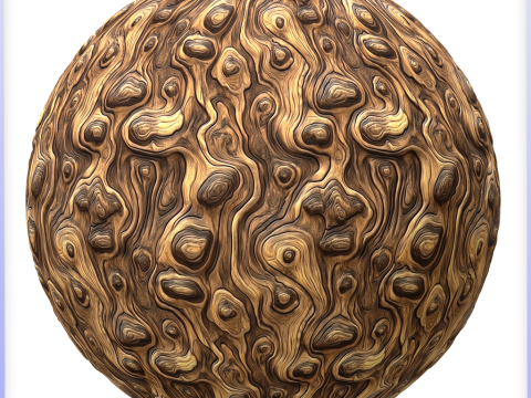 Stylized Alien Seamless Texture CG Dokuları