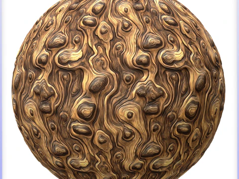 Stylized Alien Seamless Texture CG Textures