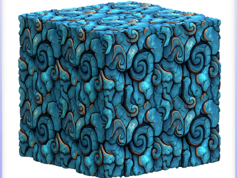 Texture transparente extraterrestre stylis&eacute;e CG Textures