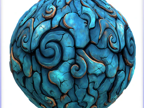 Texture transparente extraterrestre stylis&eacute;e CG Textures