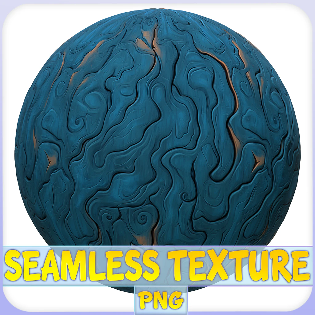 Stylized Alien Seamless Texture CG Textures .c4d .max .obj .3ds .fbx .stl .blend 