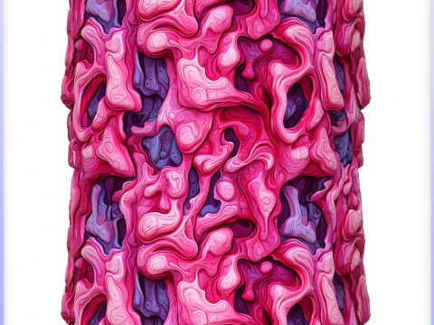 Stylizowana obca bezszwowa tekstura CG Tekstury