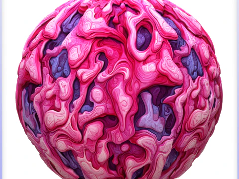 Stylizowana obca bezszwowa tekstura CG Tekstury