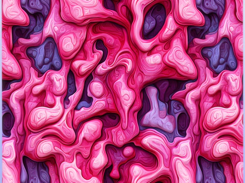 Stylizowana obca bezszwowa tekstura CG Tekstury