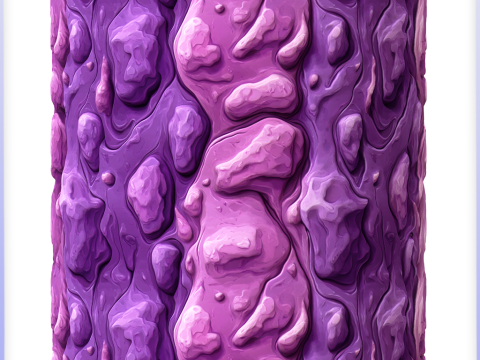 Stylized Alien Seamless Texture CG Textures
