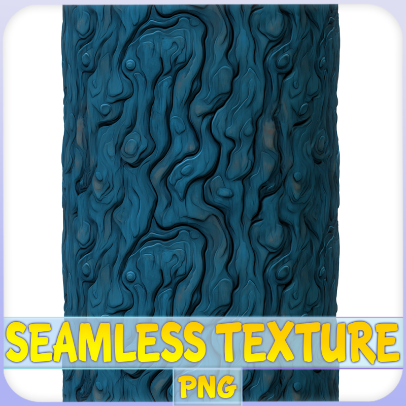 Stylized Bark Seamless Texture CG Tekstury .c4d .max .obj .3ds .fbx .stl .blend