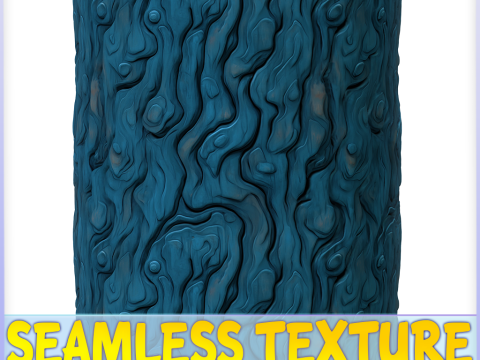 Stylized Bark Seamless Texture CG Texturen