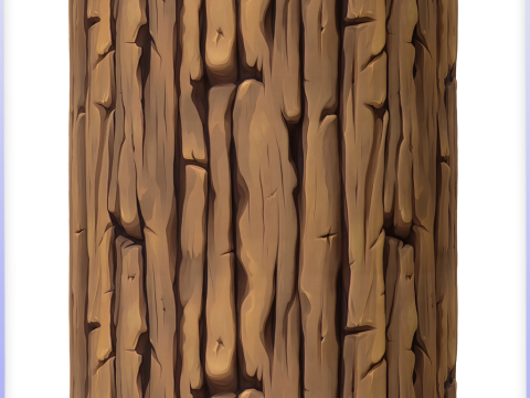 Stylized Bark Seamless Texture CG Dokuları