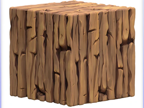 Stylized Bark Seamless Texture CG Textures