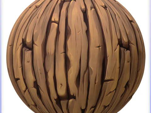 Stylized Bark Seamless Texture CG Textures