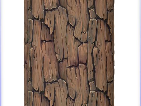 Stylized Bark Seamless Texture Texturas CG