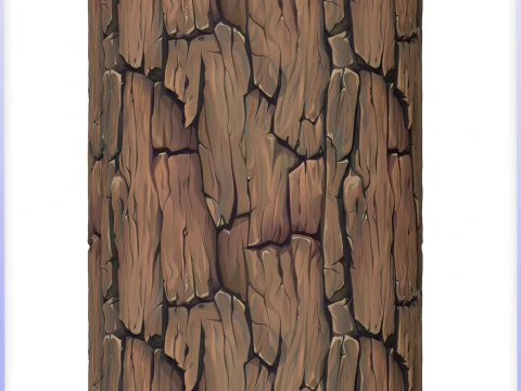 Stylized Bark Seamless Texture CG Textures