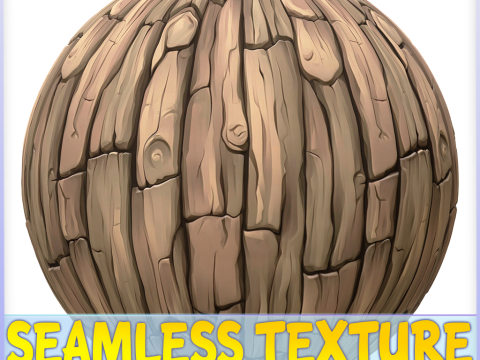 Stylized Bark Seamless Texture CG Текстуры