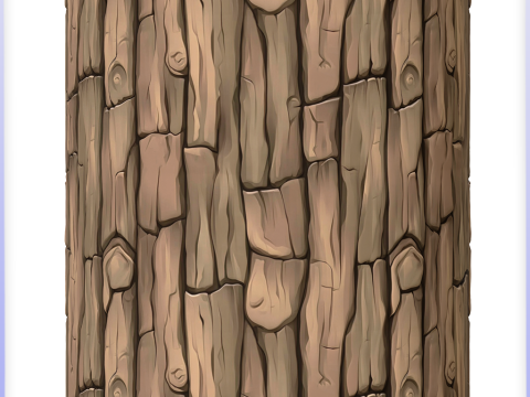 Stylized Bark Seamless Texture CG टेक्स्चर्स