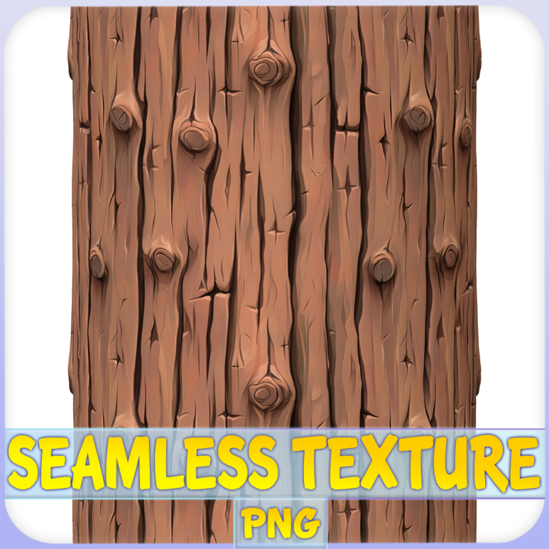Stylized Bark Seamless Texture Tekstur CG .c4d .max .obj .3ds .fbx .stl .blend 