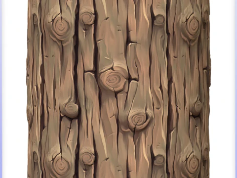 Stylized Bark Seamless Texture CG Textures