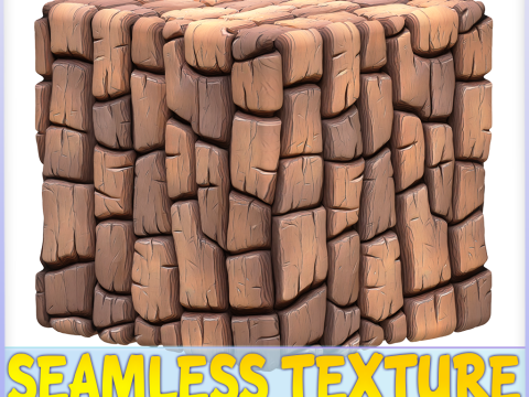 Stylized Bark Seamless Texture CG Texturen
