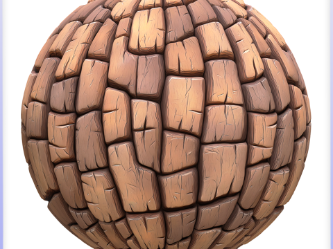 Stylized Bark Seamless Texture CG Textures